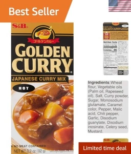 Golden Curry Sauce Mix, 3,2 once - Soluzione di curry giapponese rapida e saporita - Foto 1 di 11