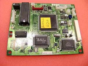 Brother IntelliFax-620 620 Fax Machine Logic Board * B53K077-1 * 4HCB.00B - Picture 1 of 8