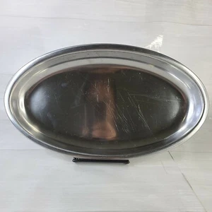 Gense 18 Sweden Stainless Plate Tray Platters 13-1/2” x 7-1/5" - Picture 1 of 5