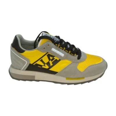 NAPAPIJRI - HERRENSCHUH WILDLEDER UND STOFF S4 VIRTUS YELLOW/GREY