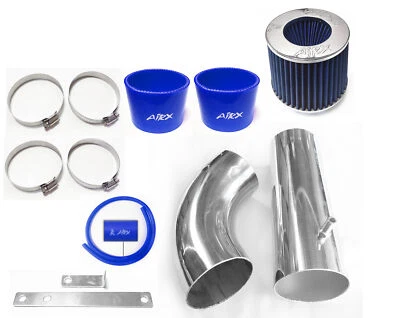 AirX Racing Blue For 2PC 2004-2006 Acura MDX 3.5L V6 Air Intake Kit + Filter - Image 1 of 2