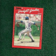 DWIGHT "DOC" GOODEN - 1990 DONRUSS - BASE - CARD # 171 - NEW YORK METS - MLB