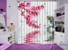 3D Flower Twig 7Blockout Photo Curtain Printing Curtains Drapes Fabric Window CA