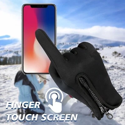 MOLTEN CREEK® Unisex Ski Waterproof Gloves Thermal Insulation Extra Warm Finger Touch Screen