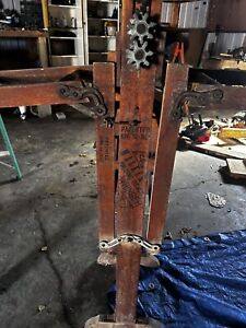 antique washer clothes ringer stand
