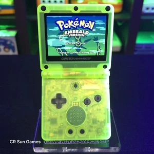 Glow In The Dark Nintendo Game Boy Advance GBA SP IPS MOD Adjustable Brightness - Picture 1 of 6