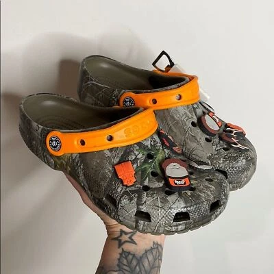 Crocs Luke Combs Country Music Camo Clogs Size M5/W7 - Image 1 of 4