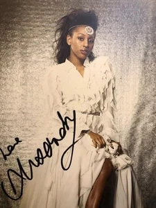 ALEXANDRA BURKE Signed Photograph - Pop Singer / Model X FACTOR - 6"x4" reprint - Picture 1 of 1