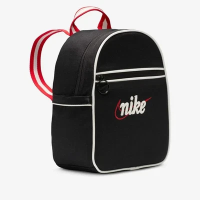 Nike Sportswear Futura 365 Mini Mochila 6L Negro Rojo Vela Foto 1 de 4