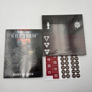 Warhammer 40k Kill Team Ashes of Faith Rulespack Game Boards Tokens Sealed - Picture 1 of 11