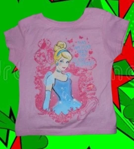 Cinderella Girls 6/6X Shirt (Has Anyone Seen My Glass Slipper) - Picture 1 of 1