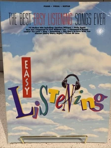The Best Easy Listening Songs Ever 3rd Ed. Piano, Vocal, Guitar Songbook (VG) - Picture 1 of 4