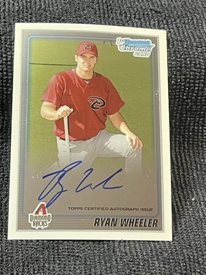 2010 Bowman Chrome - Prospects Autographs #BCP222 Ryan Wheeler - Image 1 of 2