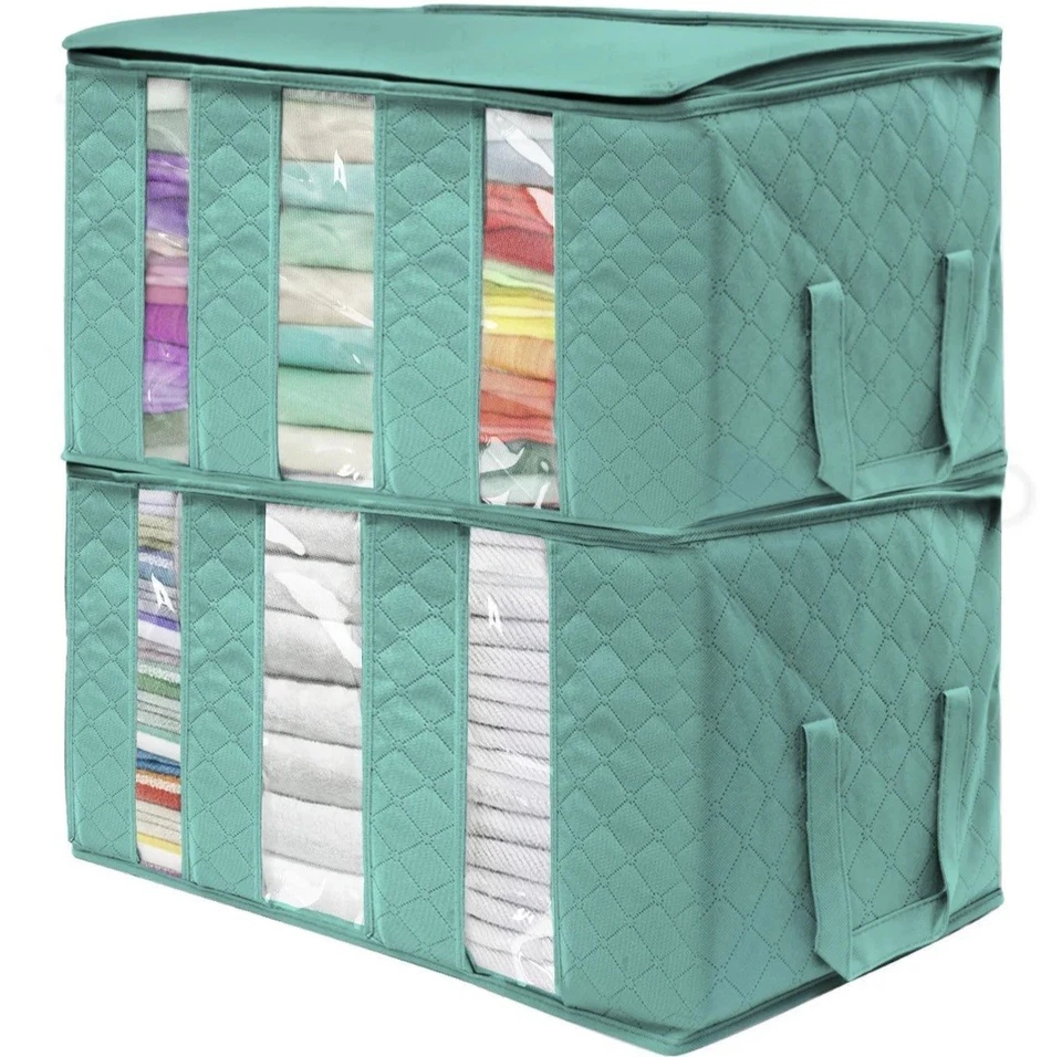 Foldable Storage Bag Organizers (2 Pack) - Image 1 of 4