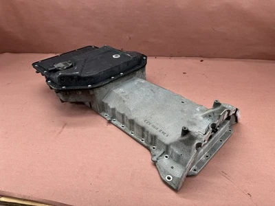BMW E38 750IL E31 850CI 5.4L M73 Engine Oil Pan Upper Part OEM 112K Miles - Image 1 of 4