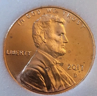2017 D Lincoln Shield Error Penny Cent DDO - Image 1 of 4
