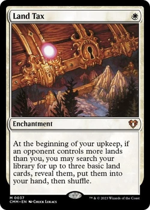 ~ Land Tax ~ NM ~ Commander Masters ~ MTG ~ - Image 1 of 1