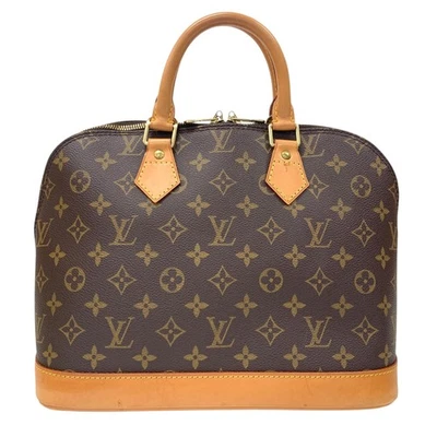 Louis Vuitton Monograma Alma PM M51130 Bolso Lona Marrón Auténtico 1198 Foto 1 de 4