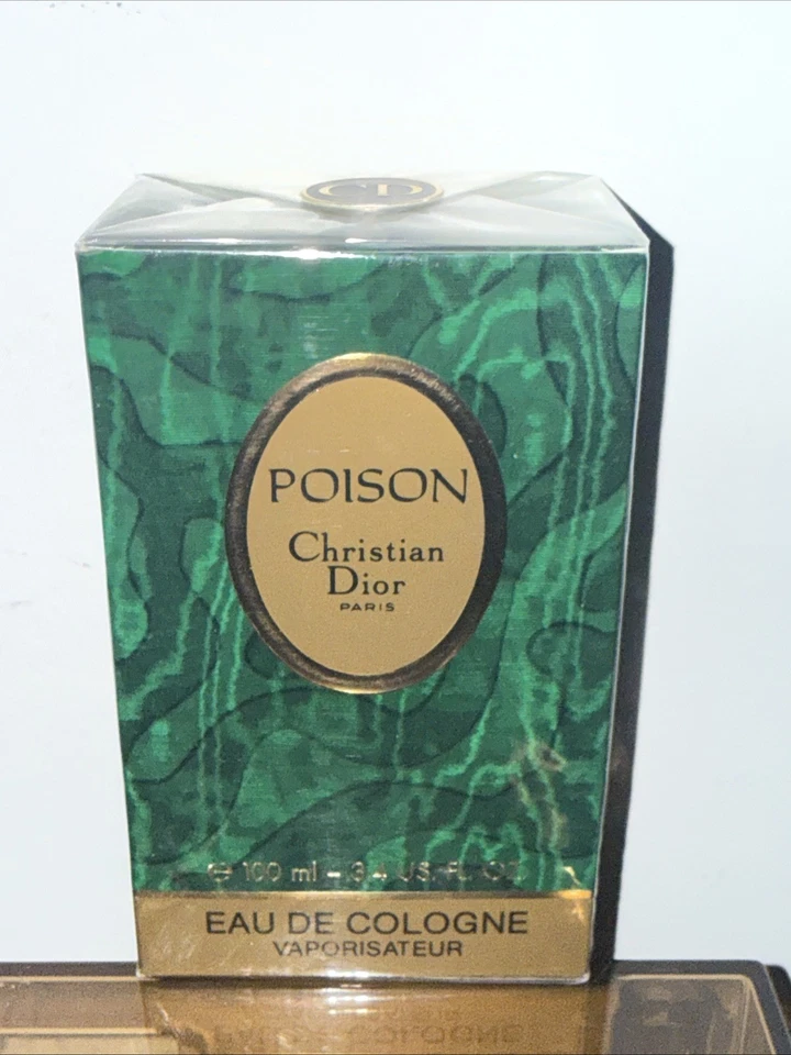 Perfume eau de cologne Christian Dior 100 ml 3,4 oz sellado vintage nuevo en caja Foto 1 de 4