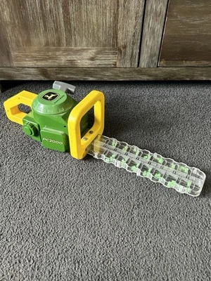 JOHN DEERE PC2000 HEDGE TRIMMER "Green" Awesome Little Kids Toy Chainsaw Clipper - image 1 of 4