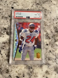 PSA 8 1995 UPPER DECK SP TY LAW #174 NM PATRIOTS RC HOF - Picture 1 of 3