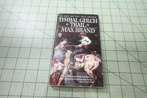 TIMBAL GULCH TRAIL VON MAX BRAND 1959 VINTAGE POP. LIBRARY PULP WESTERN PB - Bild 1 von 3