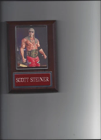 SCOTT STEINER PLAQUE WRESTLING WWF WWE Cover