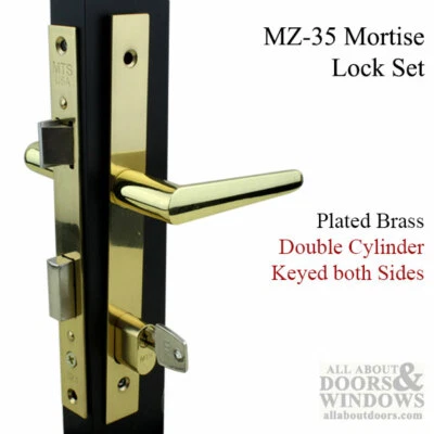Papaiz Storm Door Lock and Handle Keyed Both Sides Fits 322 323 MZ35 Storm Doors - Image 1 of 3