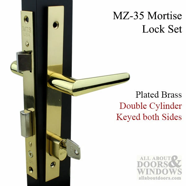 Papaiz Storm Door Lock and Handle Keyed Both Sides Fits 322 323 MZ35 Storm Doors - Image 1 of 3
