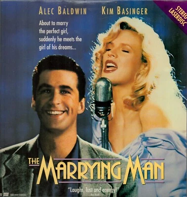 The Marrying Man Laserdisc - Alec Baldwin & Kim Basinger - Image 1 of 2