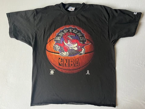 Vintage 90s Toronto Raptors NBA Sz XXL T Shirt Lee Sport MADE IN USA Cover