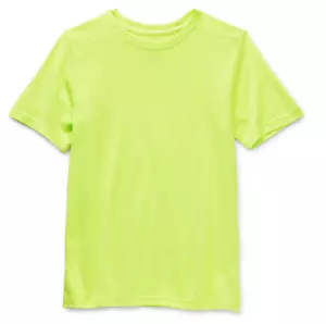 Boy's Little & Big Crew Neck Short Sleeve T-Shirt Yellow Size M (10-12) - Picture 1 of 4