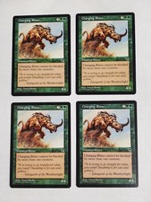 MTG Playset 4x Charging Rhino (Tempest/Green/U) - BGM
