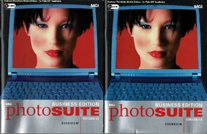Lot of 2 MGI Photosuite 4.0 Business Edition Pc New & 72 Page Manuals - Picture 1 of 2