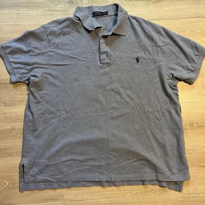 Polo Ralph Lauren Light Blue Short Sleeve Golf Polo Mens Size 2XB Pony Logo - Image 1 of 4