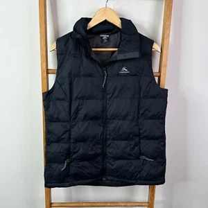 Macpac Halo Puffer Vest Womens 12 Black Duck Down Filling 80/20 - Picture 1 of 10