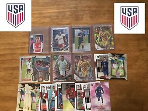 USMNT/USWNT 21-count Lot. Rookies, Multiple Numbered Cards, Early T. Howard.