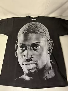 Vintage 90s Dennis Rodman Rap Tee Boot Mens Size L Shirt Bad Boy! - Picture 1 of 7