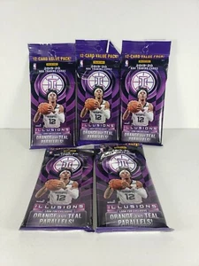 Lot Of 5. 2019-20 Panini Illusions NBA Basketball Cello Pack Factory Sealed - Picture 1 of 3