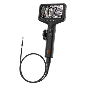 Articulating Endoscope Camera 6.35mm 5" Display IP67 Borescope Inspection Camera - Picture 1 of 14
