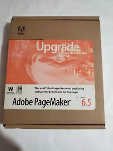Adobe PageMaker 6.5 Windows Upgrade *Read Description - Picture 1 of 5