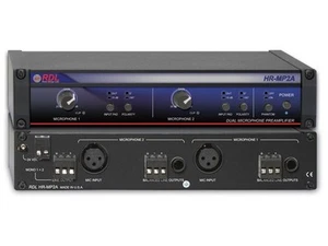 RDL HR-MP2A Dual Microphone Preamplifier - Picture 1 of 1