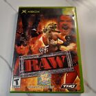 CIB WWF Raw (Microsoft Xbox, 2002) TESTED AND WORKING 