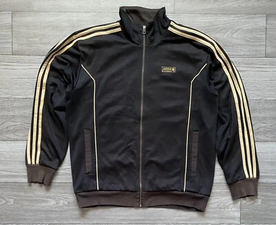 Men's Adidas Muhammad Ali The Greatest Black Gold Track Jacket Size  M - Image 1 of 4