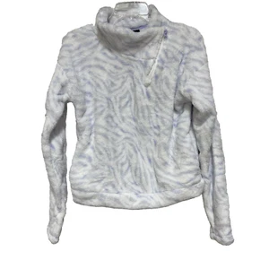 All In Motion Girls XXL 18 Fleece 1/4 Zip Jacket Pullover Cloudy Blue Purple - Picture 1 of 7