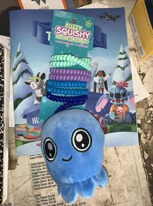 Best Brands Sparkle Octopus Fuzzy Squishy Hair Cord Set - Picture 1 of 2