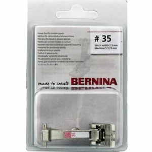 Bernina Invisible Zipper Foot #0306537000 (#35N) Genuine New Style Machine - Picture 1 of 3