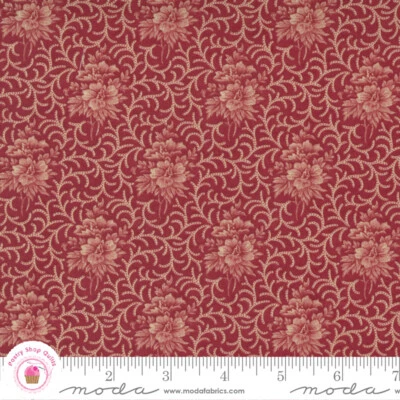 Tela Edredón Moda POINSETTIA PLAZA 44295 12 Rojo 3 HERMANAS NAVIDAD Foto 1 de 4