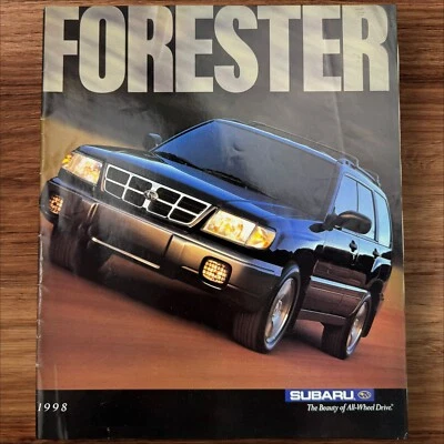 Subaru Forester 1998 folleto de ventas 20 páginas catálogo original de concesionario de automóviles Foto 1 de 4
