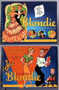 BLONDIE Complete Daily Comics Hardcovers Volumes 1 & 2 - Picture 1 of 9